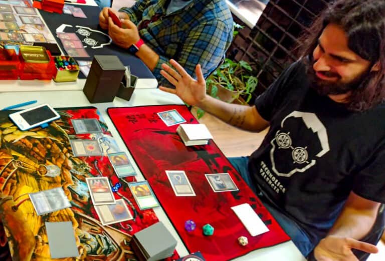 David Aparicio facing two Dreadnoughts.